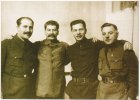 Каганович, Сталин, Постышев, Ворошилов. 1934
