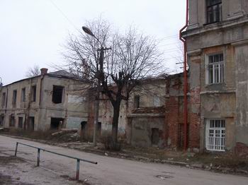 Рязанский губернский лагерь принудительных работ. Бывшие жилые здания.