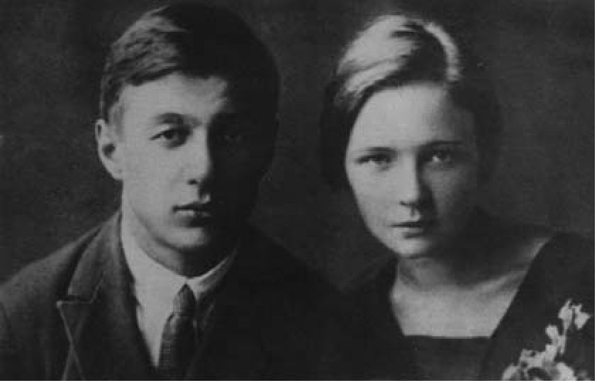 Борис Корнилов и Ольга Берггольц