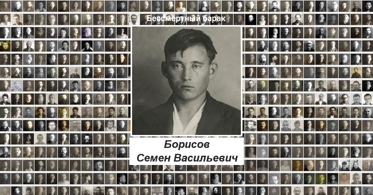 Борисов Семен Васильевич Проект Бессмертный барак