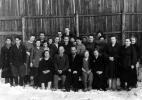 Евтихов Виталий Артемьевич среди сотрудников. Январь 1954 года. Якутия