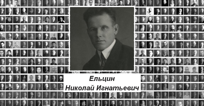 Ельцин Николай Игнатьевич Проект Бессмертный барак