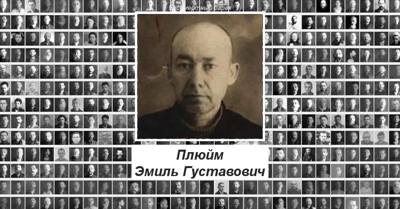 Плюйм Эмиль Густавович Бессмертный барак